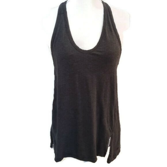 lululemon athletica Tops - lululemon Racerback Tank Heathered Gray Sz…
